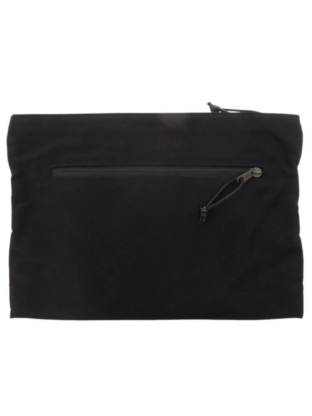Balenciaga Logo Nylon Black Pouch Clutch